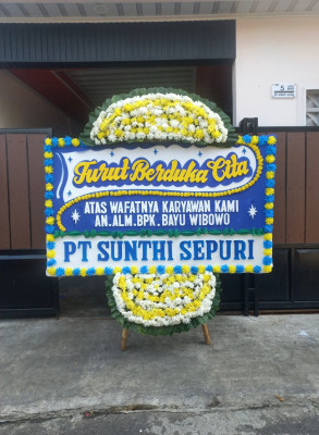 Papan Bunga Duka di Notoprajan